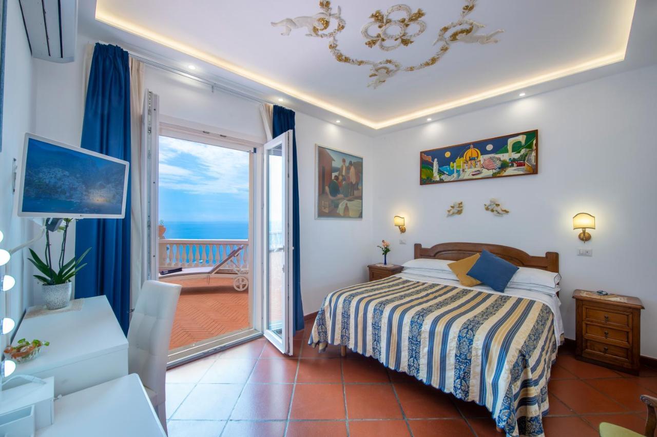بوسيتانو Villa Briganti Seaview Terrace المظهر الخارجي الصورة