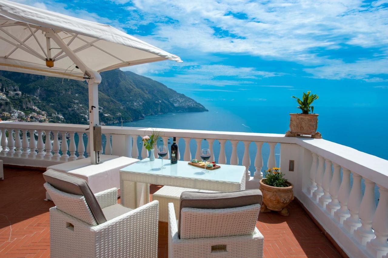 بوسيتانو Villa Briganti Seaview Terrace المظهر الخارجي الصورة