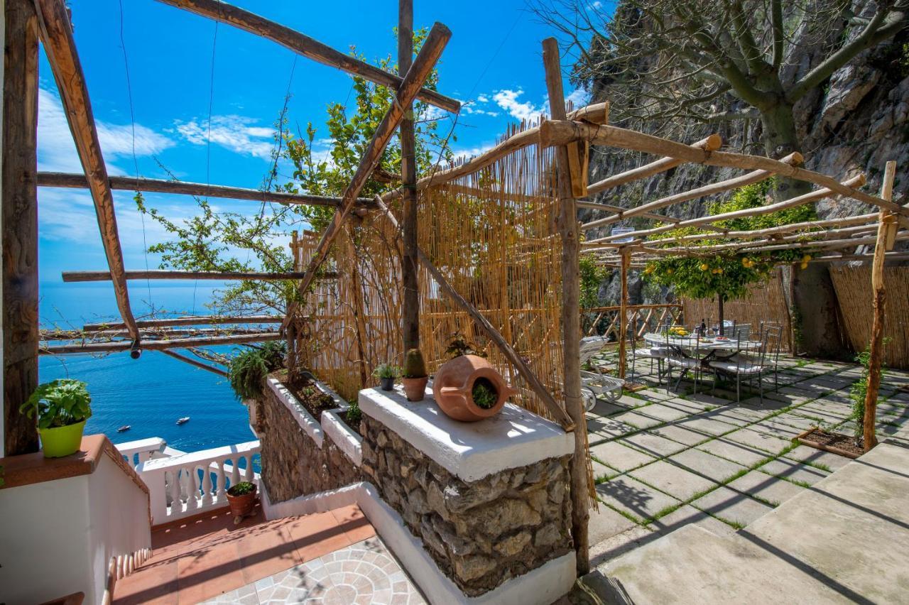 بوسيتانو Villa Briganti Seaview Terrace المظهر الخارجي الصورة