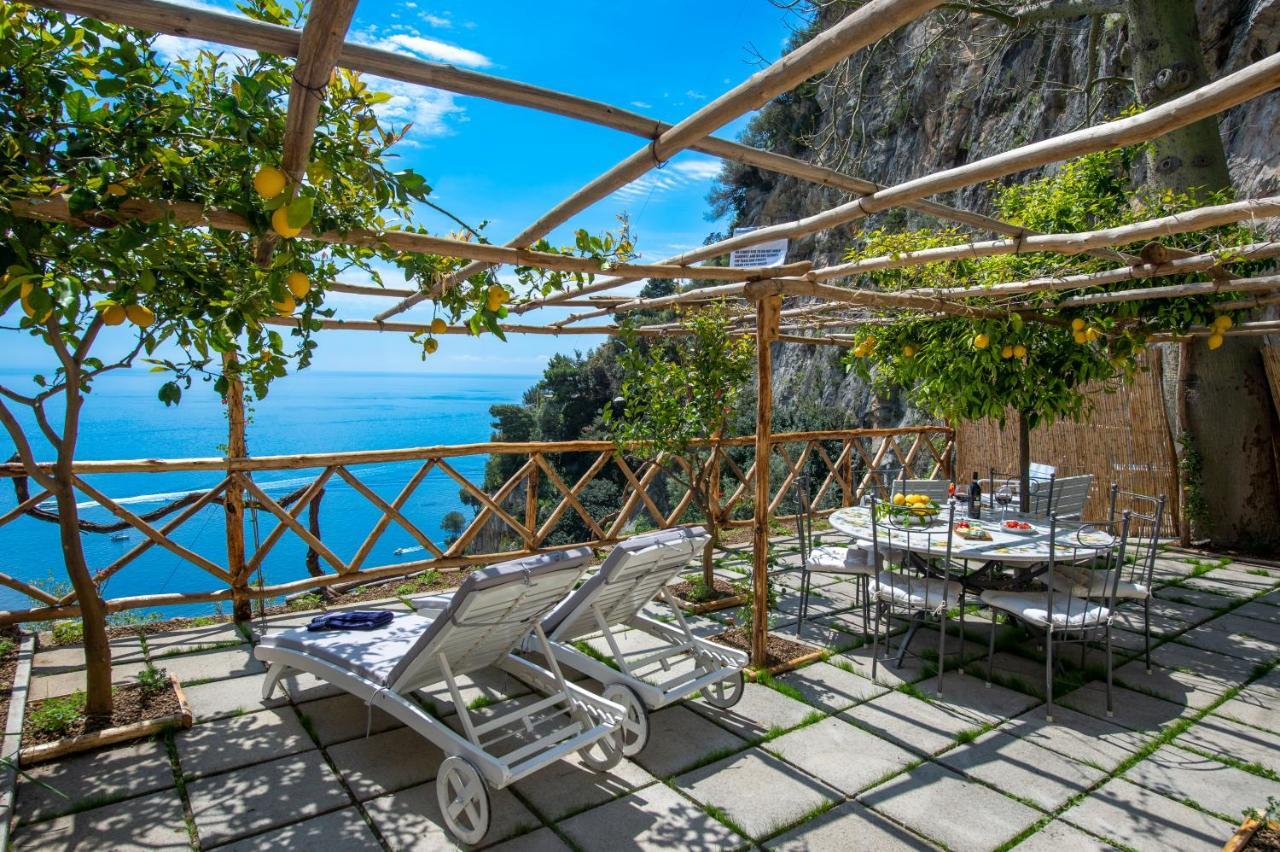 بوسيتانو Villa Briganti Seaview Terrace المظهر الخارجي الصورة