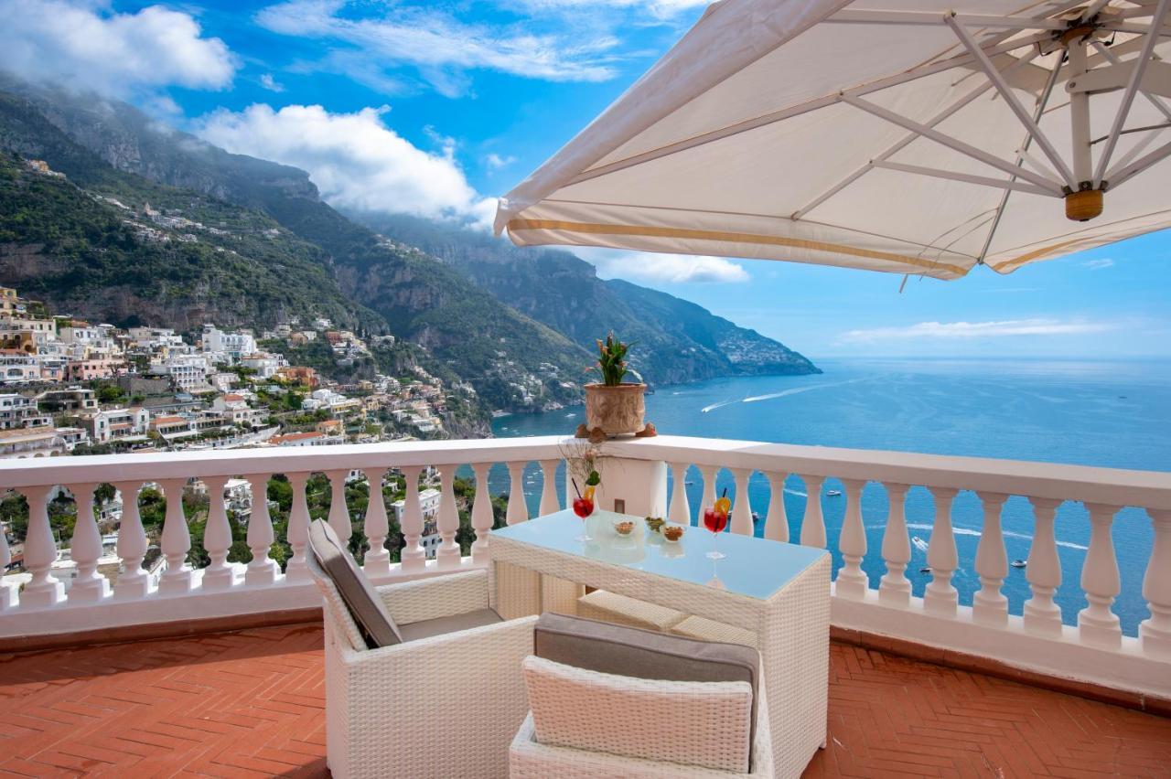 بوسيتانو Villa Briganti Seaview Terrace المظهر الخارجي الصورة