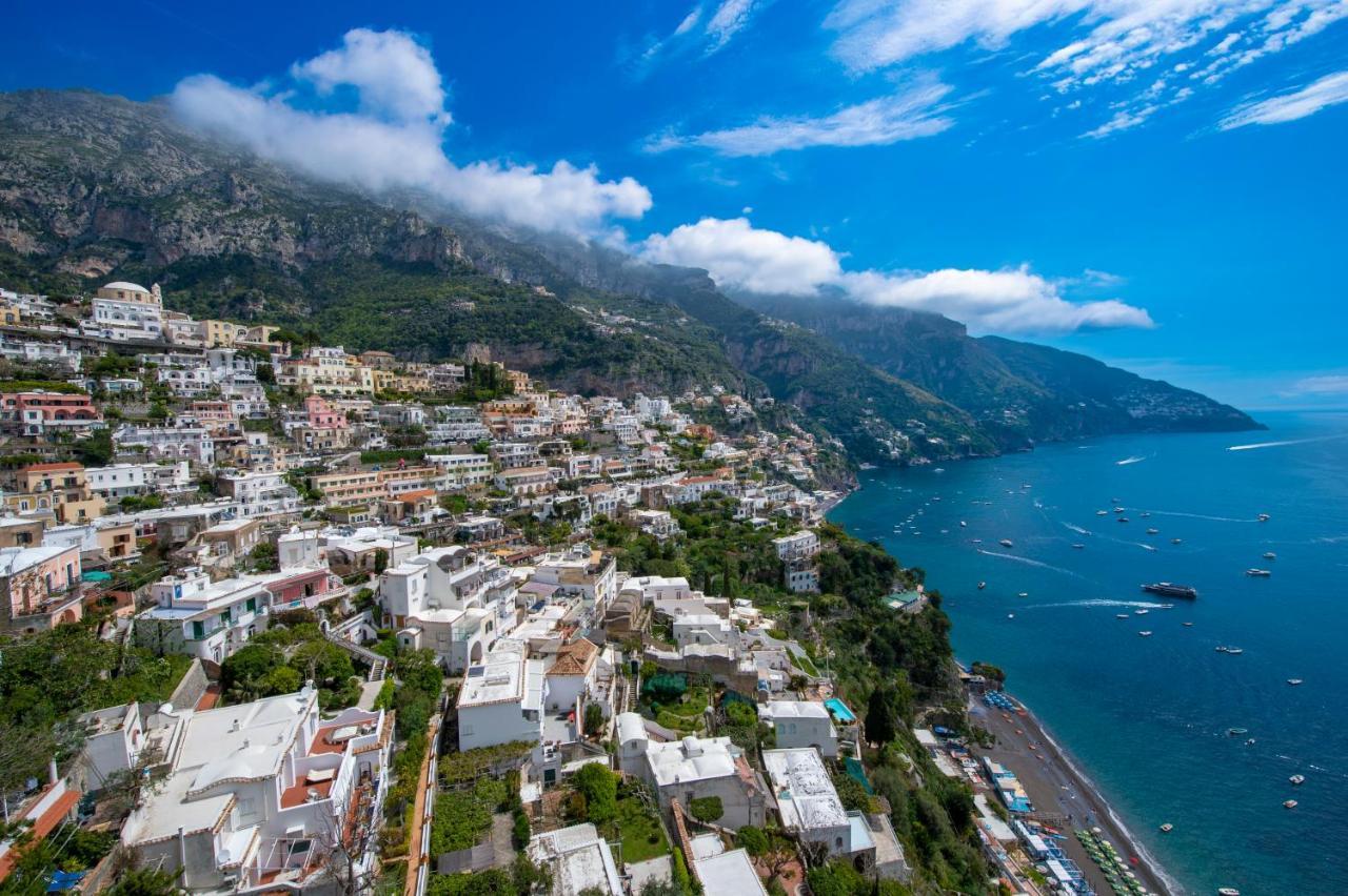 بوسيتانو Villa Briganti Seaview Terrace المظهر الخارجي الصورة