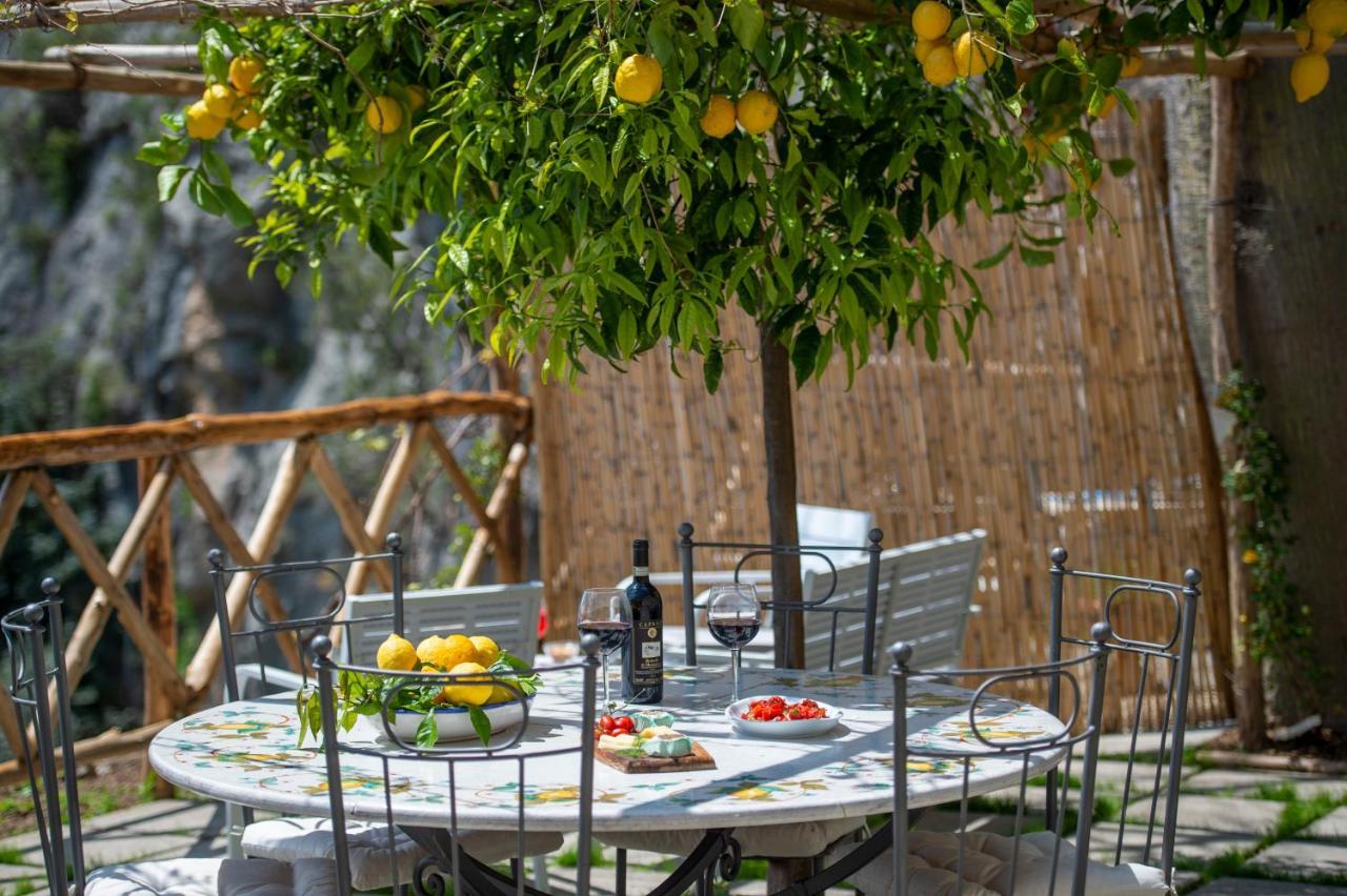 بوسيتانو Villa Briganti Seaview Terrace المظهر الخارجي الصورة
