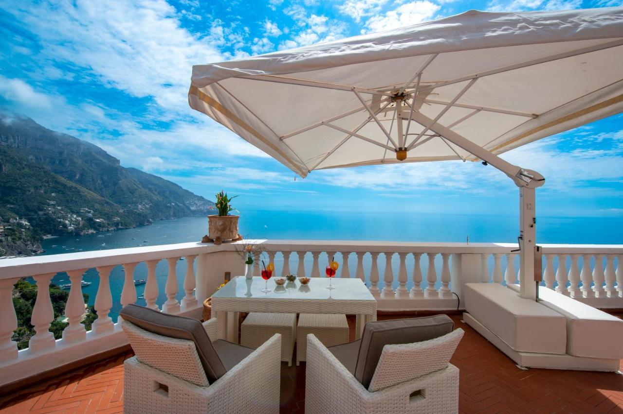 بوسيتانو Villa Briganti Seaview Terrace المظهر الخارجي الصورة