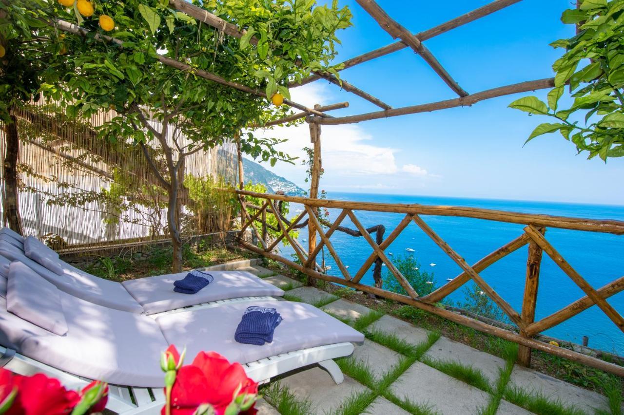 بوسيتانو Villa Briganti Seaview Terrace المظهر الخارجي الصورة