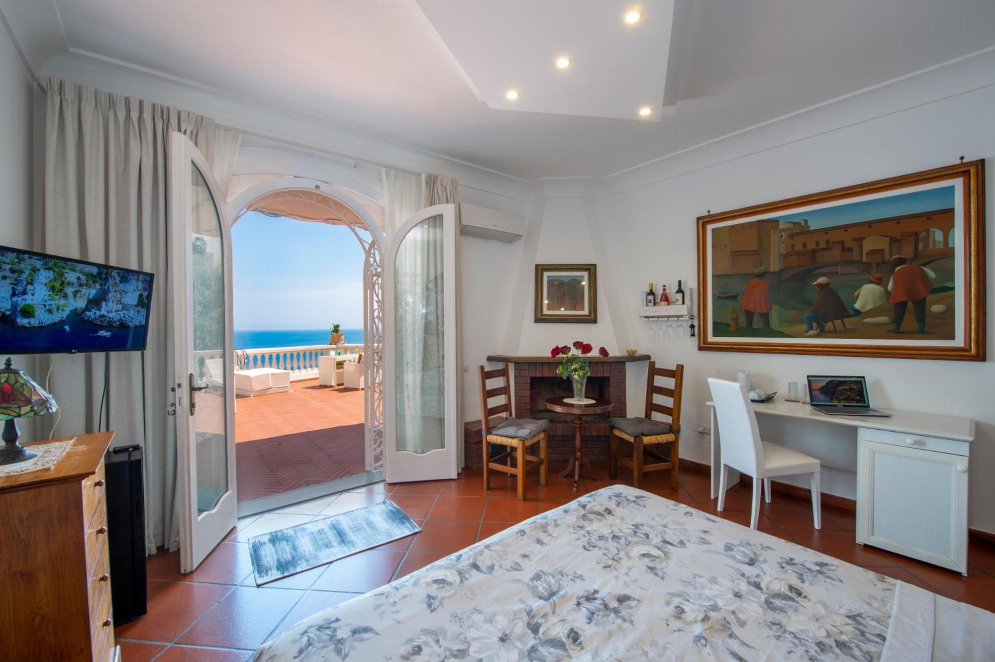 بوسيتانو Villa Briganti Seaview Terrace المظهر الخارجي الصورة